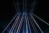 Five-finger Laser (RGB) + Six LED Gold Matrix  Moving head Light
