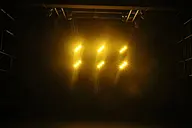 5 finger Laser (RGB) + 6 LED Gold Matrix  Moving head Light