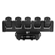 Five-finger Laser (RGB) + Six LED Gold Matrix  Moving head Light